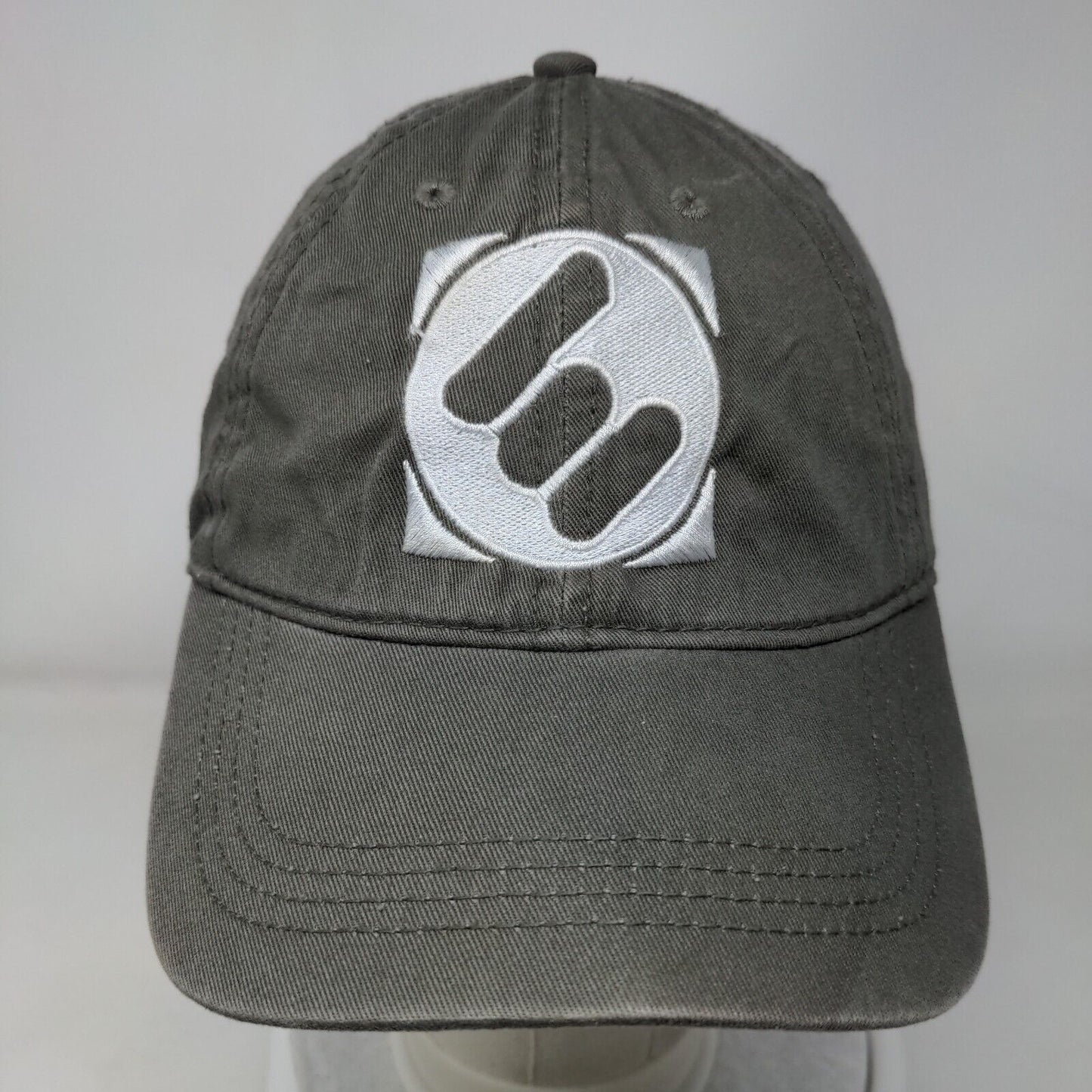 Eldeco Slideback Hat Gray One Size Embroidered Live Safe Cap America
