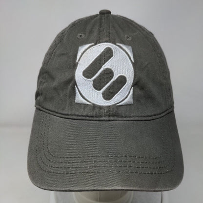 Eldeco Slideback Hat Gray One Size Embroidered Live Safe Cap America