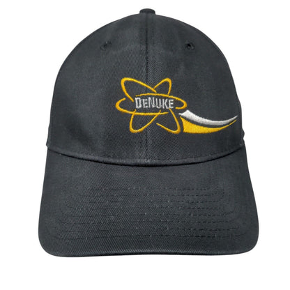 Denuke Fitted Hat Black M/L Embroidered 6 Panel Pro Flex Outdoor Cap