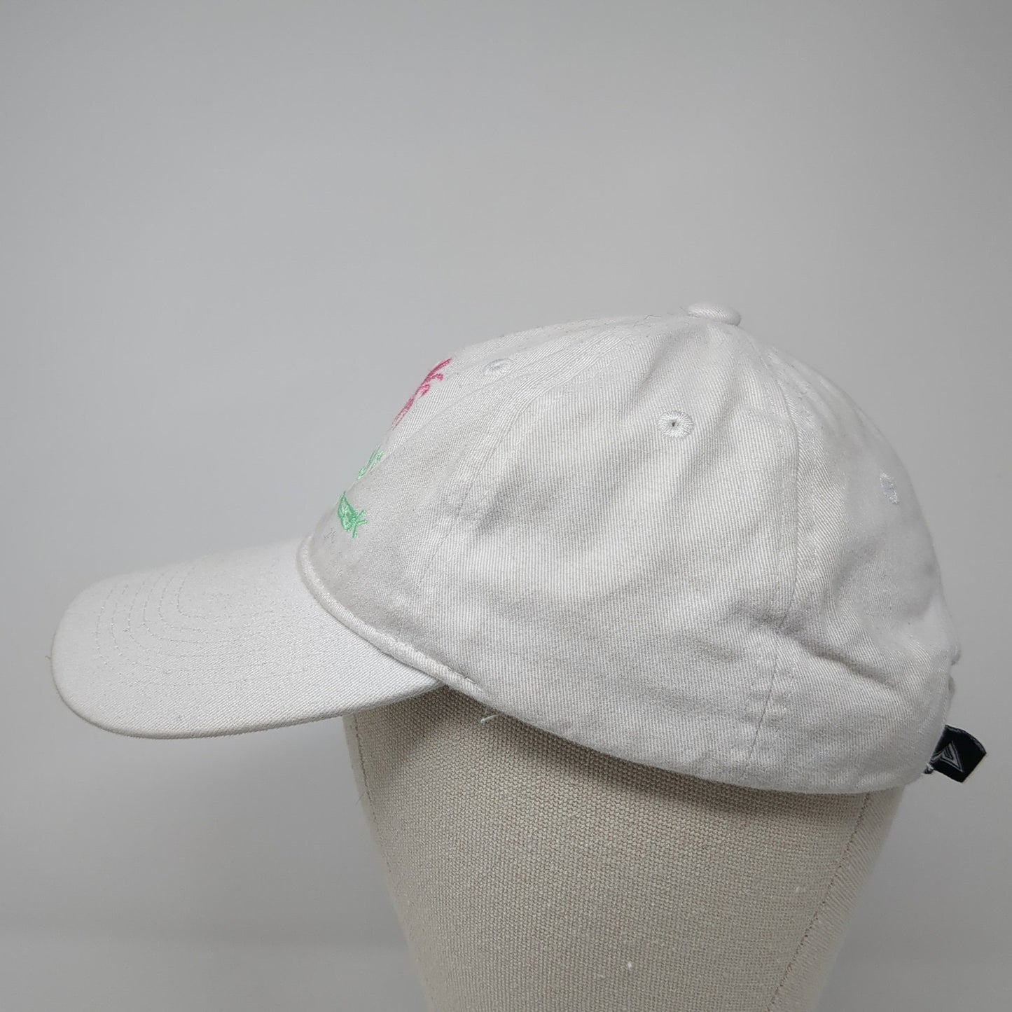 Lacrosse 3S Springbreak Baseball Cap White One Size Adjustable Pacific Headwear
