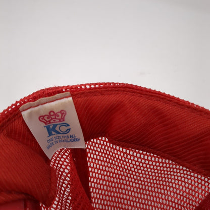 Ghost Riders Gun Fighters Oatman Arizona Snapback Trucker Hat Red OS Mesh Rope