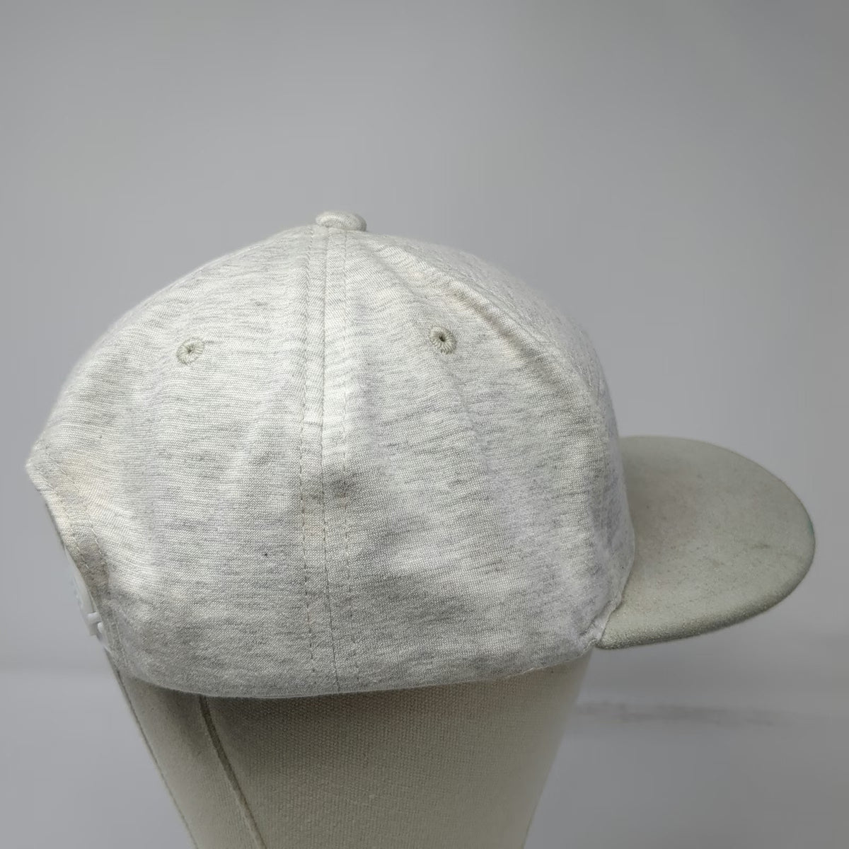 Tommy Breeze Snapback Gray Hat One Size 5 Panel Sunset Birds Patch Flat Brim