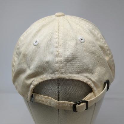Imperial Baseball Cap Beige One Size Autographed Signed Cotton Crest Hat