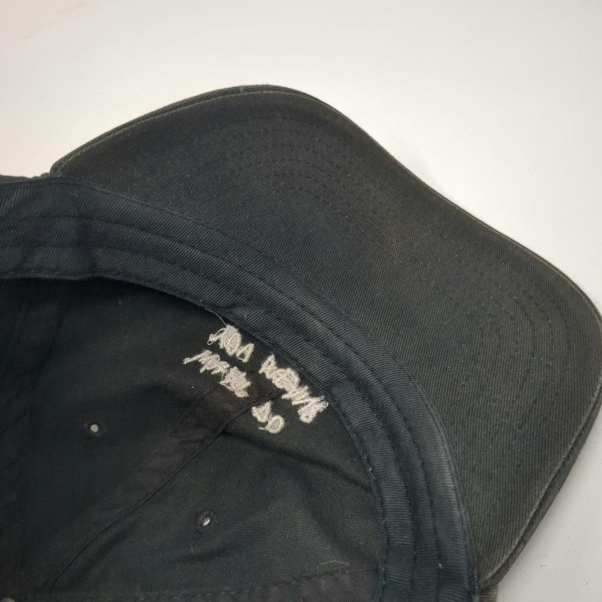Justin Bieber What Do You Mean? Hat Black One Size Baseball Cap Slideback Logo
