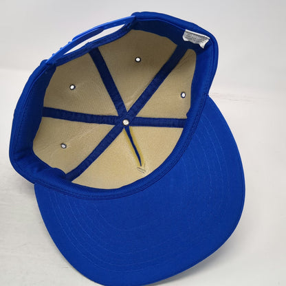Masonic Fraternal Square and Compass Blue 5 Panel One Size Snapback Hat