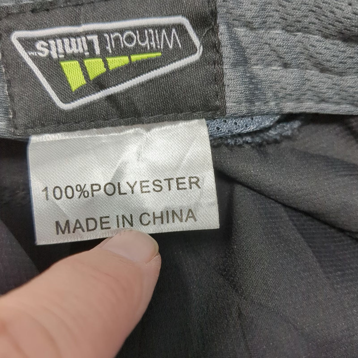 Without Limits 5 Panel Black Hat OSFM Mission Man 2019 Triathlon Finisher Mesh