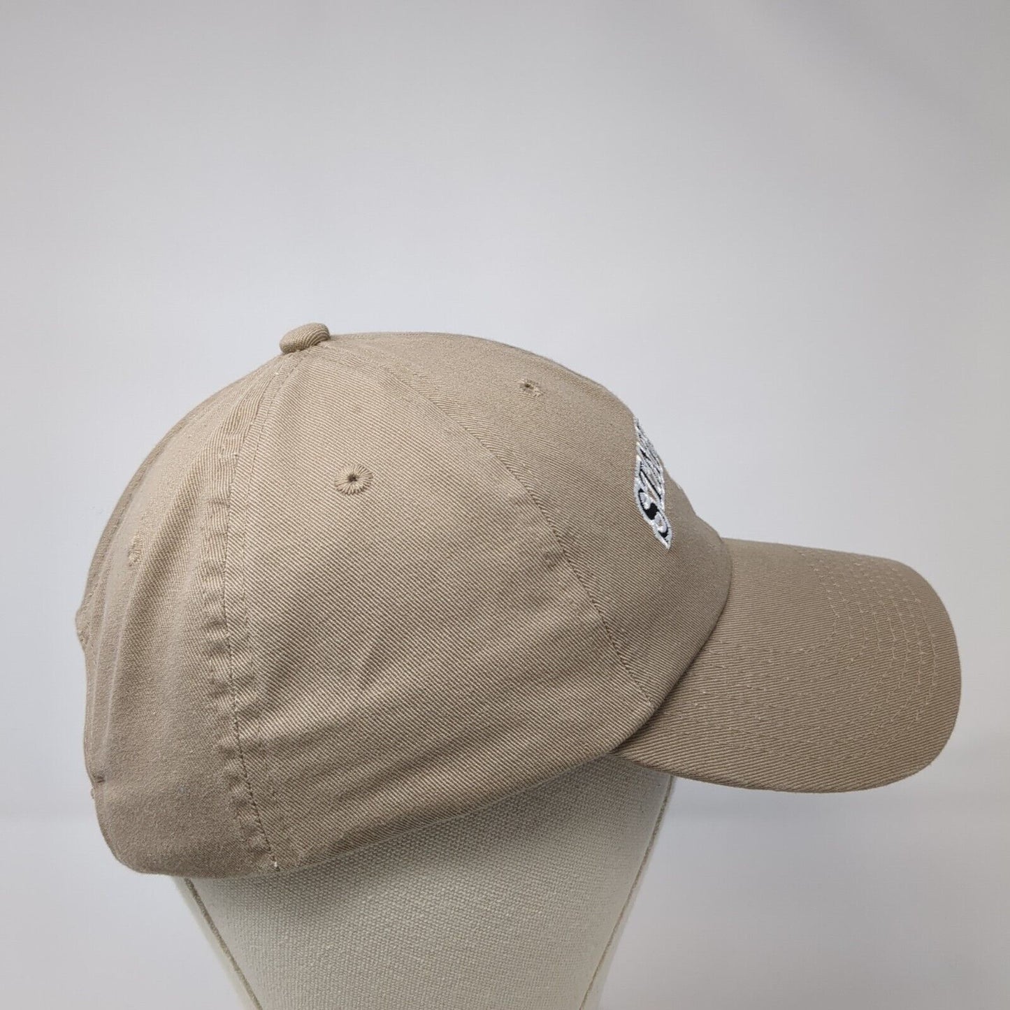 State Track 2018 IHSAA Slideback Hat Tan One Size Adjustable Fahrenheit Headwear
