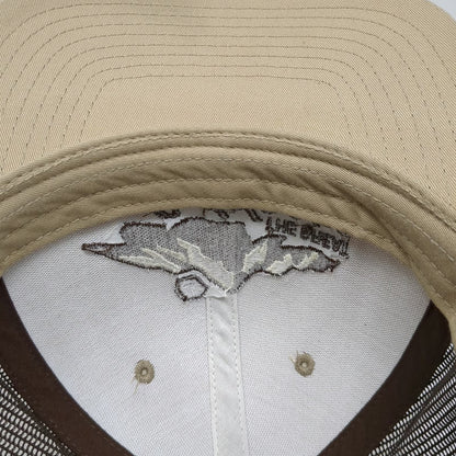 Richardson Trucker Hat Brown One Size Mesh Back Mountain Great Outdoors Hat