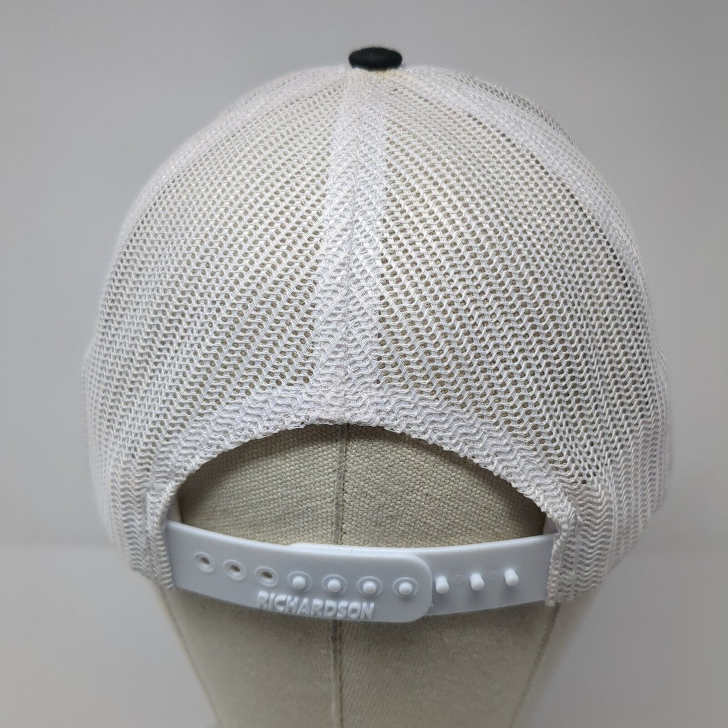 MetroQuip Snapback Mesh Back Trucker Hat Black One Size Richardson