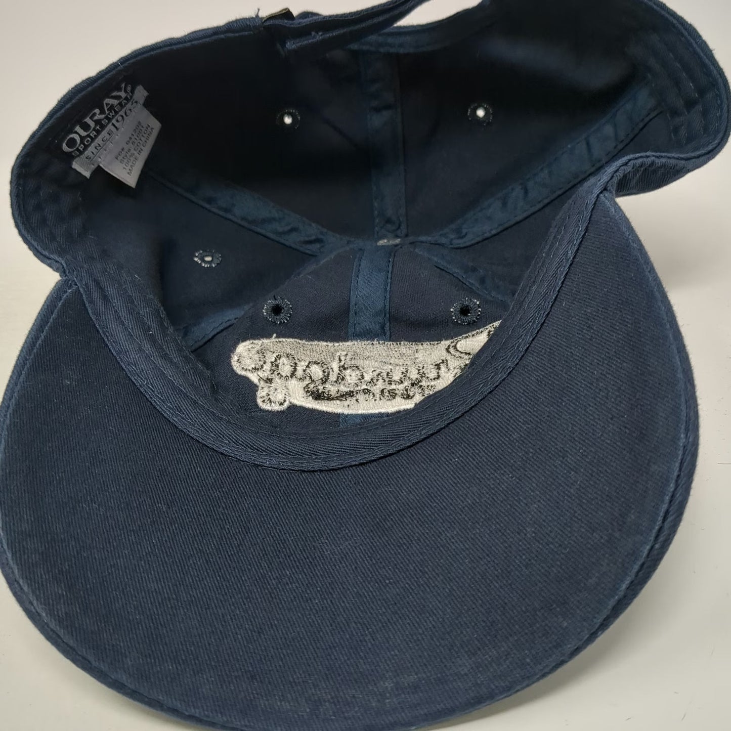 Ouray Brundage Mountain Ski Resort Hat Blue Baseball Cap One Size Strapback