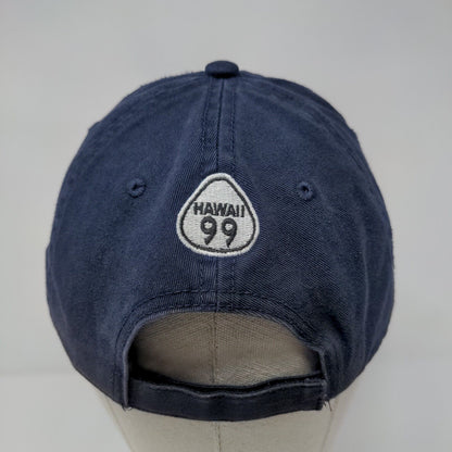 Kauai Hawaii 99 Strapback Hat Blue OSFM Adjustable Embroidered Otto Cotton