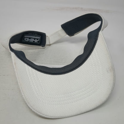 Ahead Stonecreek Golf Club Visor White One Size Slideback Performance Hat