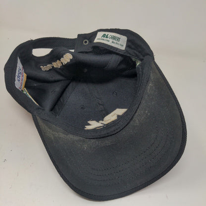 R+L Carriers Men's New Orleans Bowl Slideback Hat Black OSFM Embroidered Logo