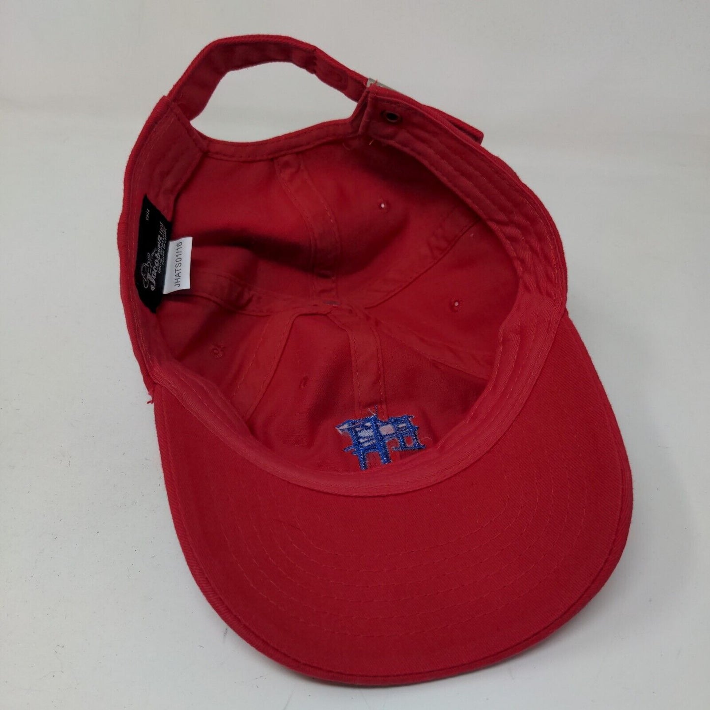 Mackinac Island Boy's Slideback Hat Red Size Child Embroidered Logo