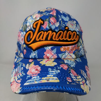 Jamaica One Love Slideback Hat Multicolor One Size Floral Adjustable