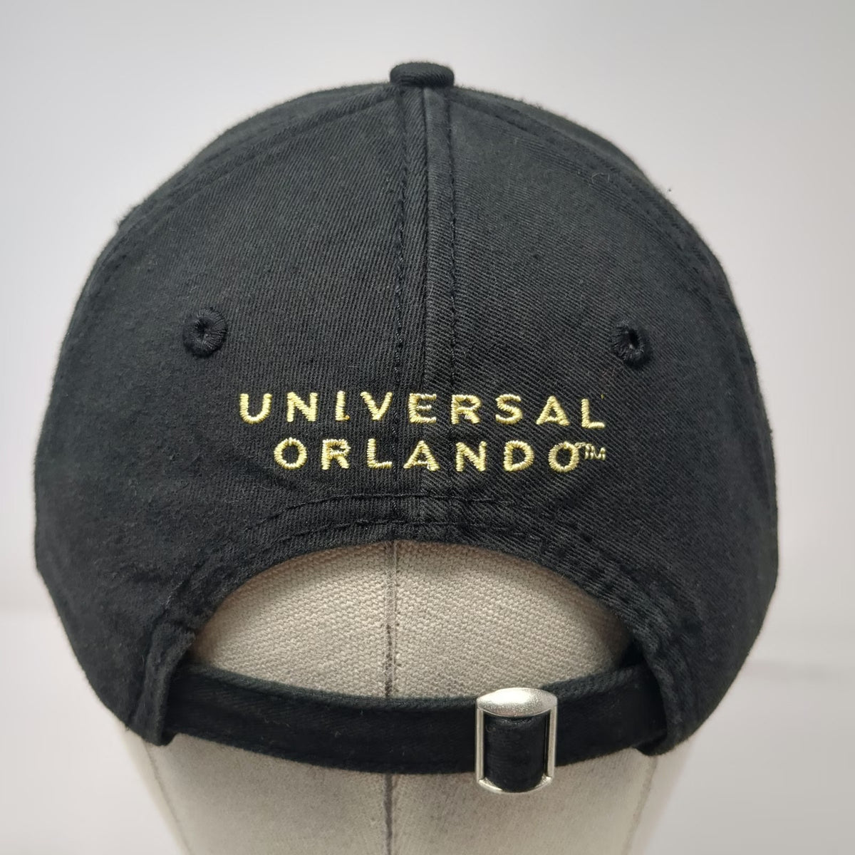 Wizarding World of Harry Potter Baseball Cap Black OSFM Slideback Hat Universal