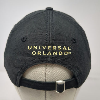 Wizarding World of Harry Potter Baseball Cap Black OSFM Slideback Hat Universal