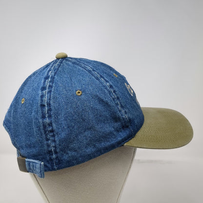 YoungAn Baseball Cap Blue Beige One Size Carfinders Mission Tx Strapback Hat