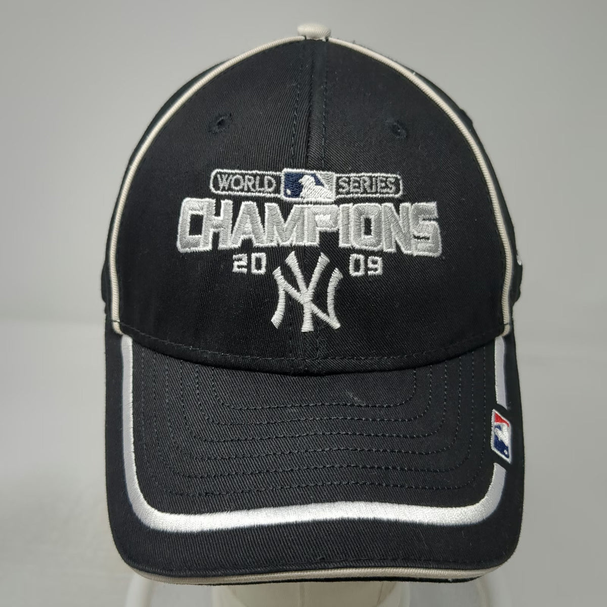 New York Yankees MLB New Era Baseball Cap Black 2009 World Series Champions Hat