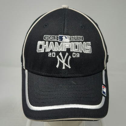 New York Yankees MLB New Era Baseball Cap Black 2009 World Series Champions Hat