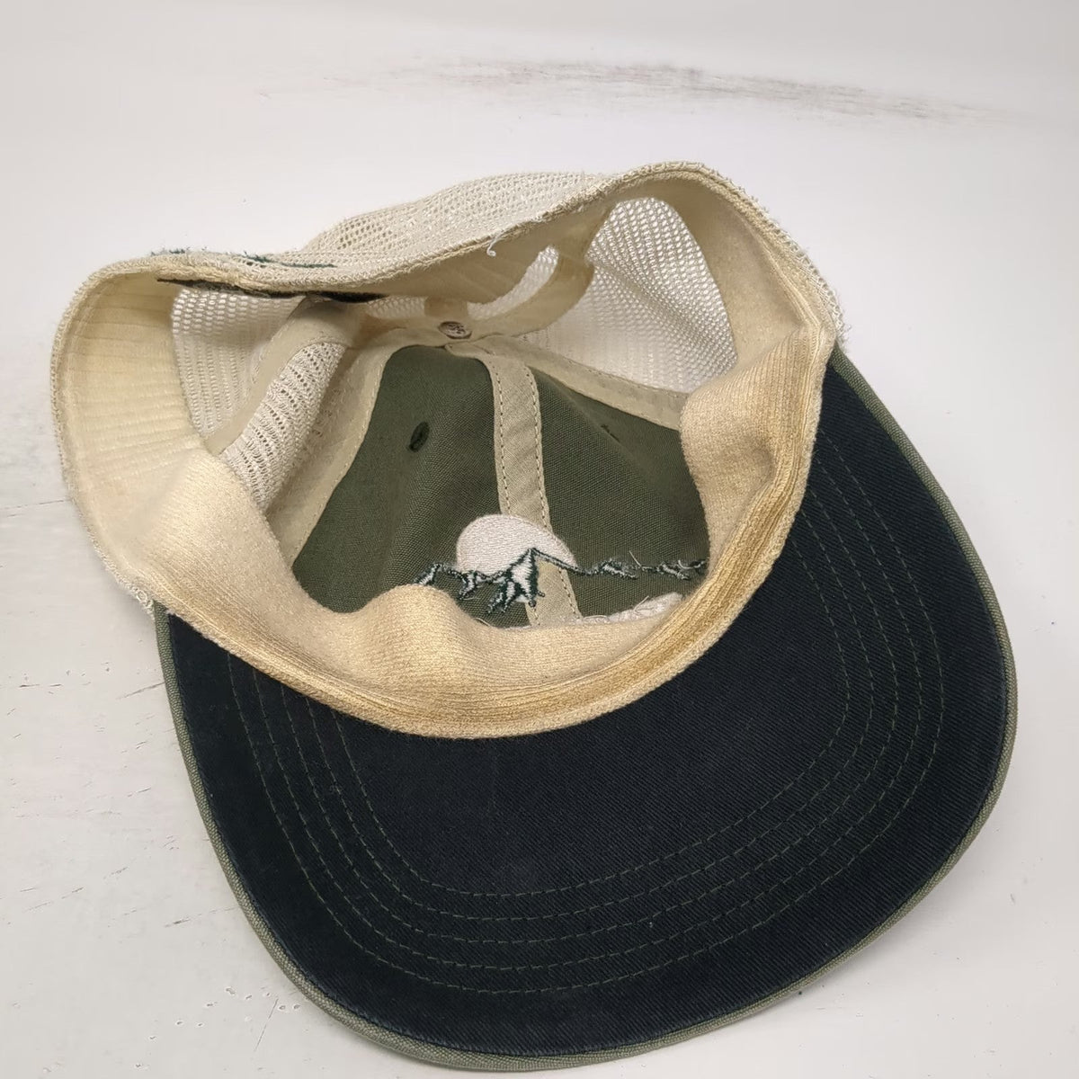 '47 Baseball Cap Green One Size Jackson Hole Mountain Mesh Stretch Outdoors Hat