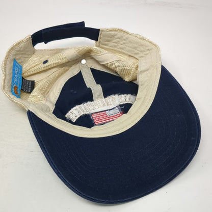 Triangle Lake Winnipesaukee New Hampshire USA Flag Blue One Size Trucker Hat