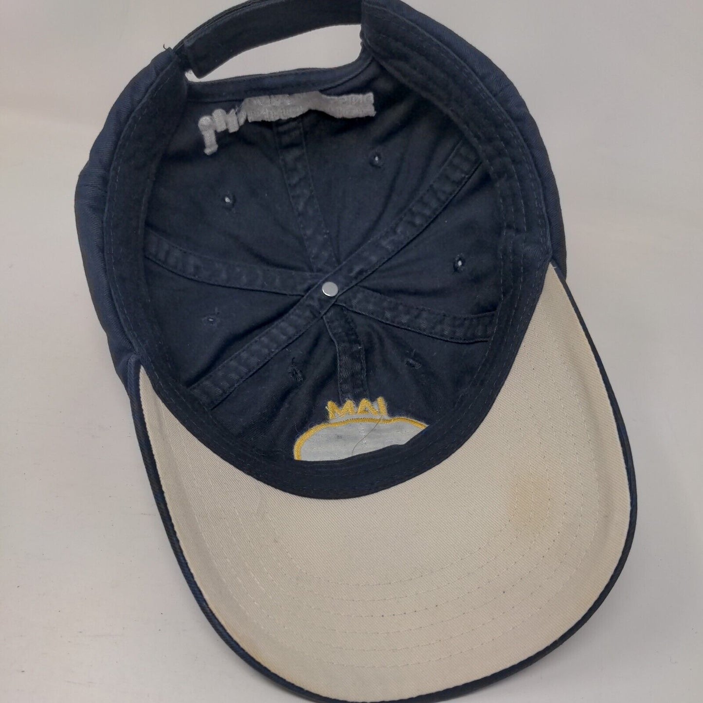 I am Owl Strapback Hat Blue One Size Adjustable Innovation Data Processing