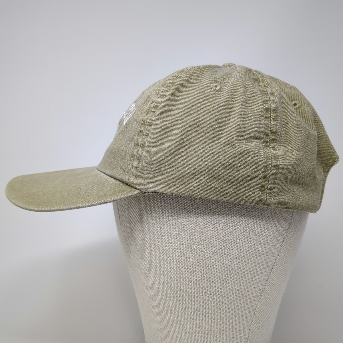 Headgear Baseball Cap Beige One Size North Dakota USA Slideback Cotton Hat