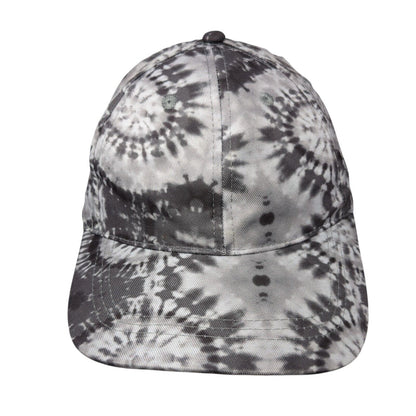Unbranded Strapback Hat Multicolor OS Adjustable Tie Dye Vented Holes 6 Panel