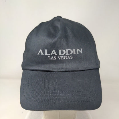 Aladdin Las Vegas Snapback Hat Black One Size Adjustable Vent Holes