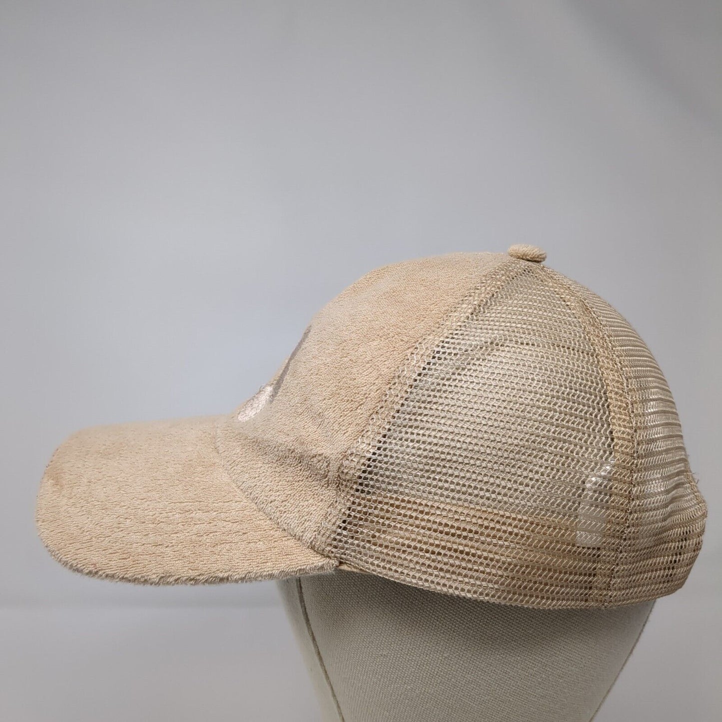 Divided by H&M Snapback Trucker Hat Tan One Size Flower Mesh Back