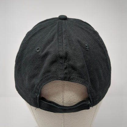 Noodles & Company Strapback Hat Black One Size Embroidered 6 Panel