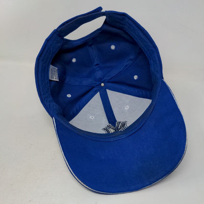 New York Yankees Men's Strapback Hat Blue OSFA Embroidered Logo Bill Hit