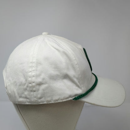 American Needle Masters Tournament 5 Panel Hat White One Size Rope Snapback Golf