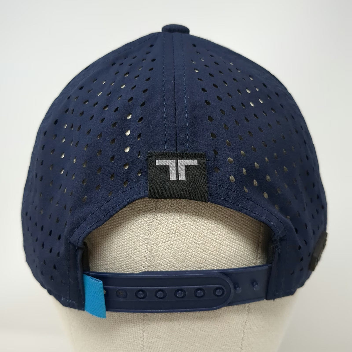 Telic Trucker Hat Blue One Size Boise Footwear Perforated Rope Snapback Patch