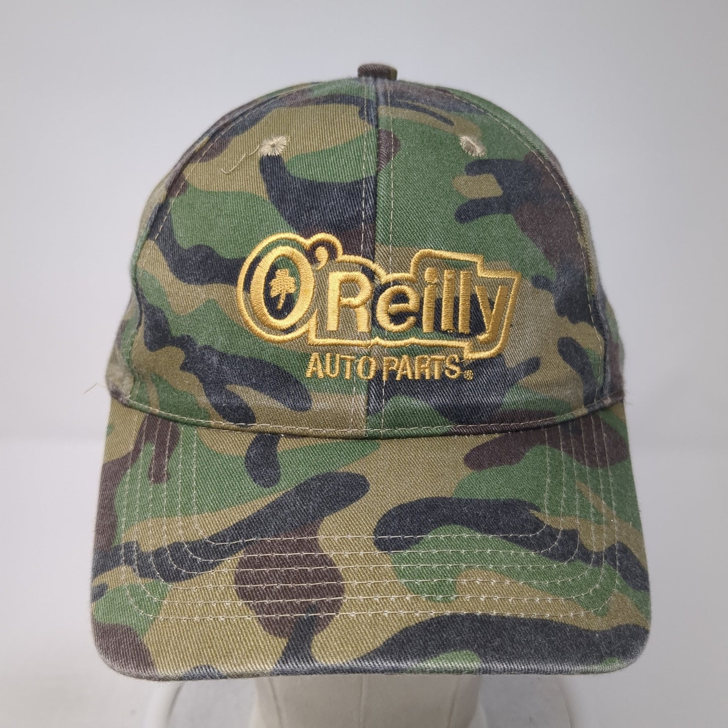 O'Reilly Auto Parts Strapback Hat Multicolor One Size Camouflage