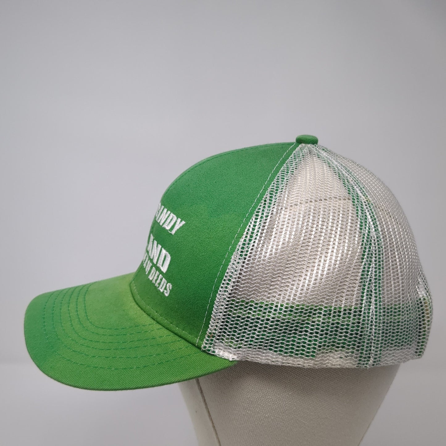 Elect Cindy Ireland For Recorder Of Deeds Trucker Hat Green One Size Outdoor Cap