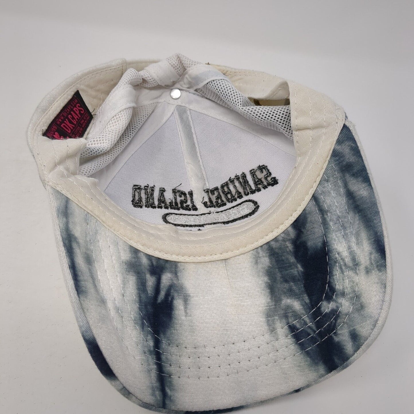 Sanibel Island Florida Slideback Hat Multi One Size Tie Dye DK Caps
