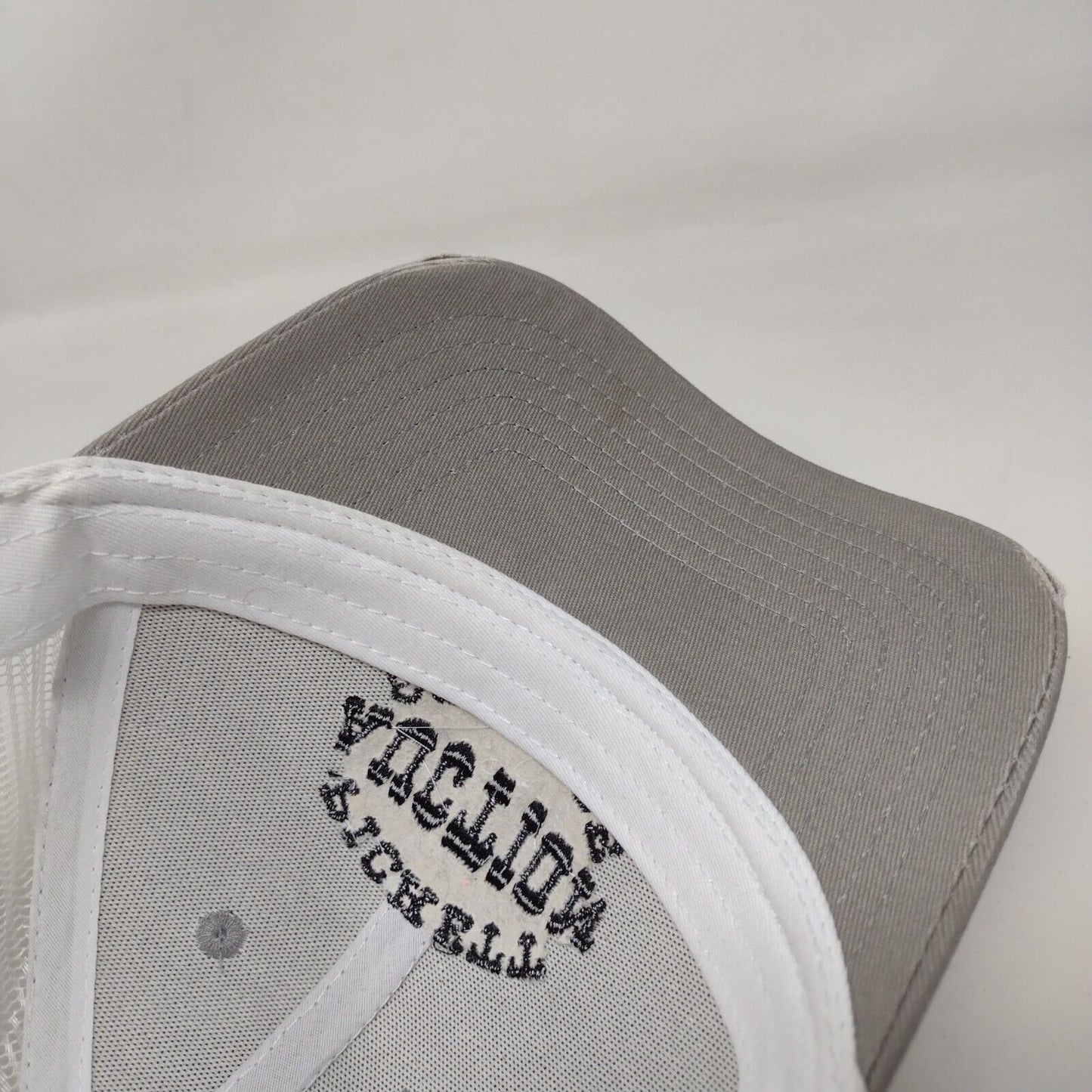 Pickett Auction Service Snapback Trucker Hat Gray One Size Mesh Back