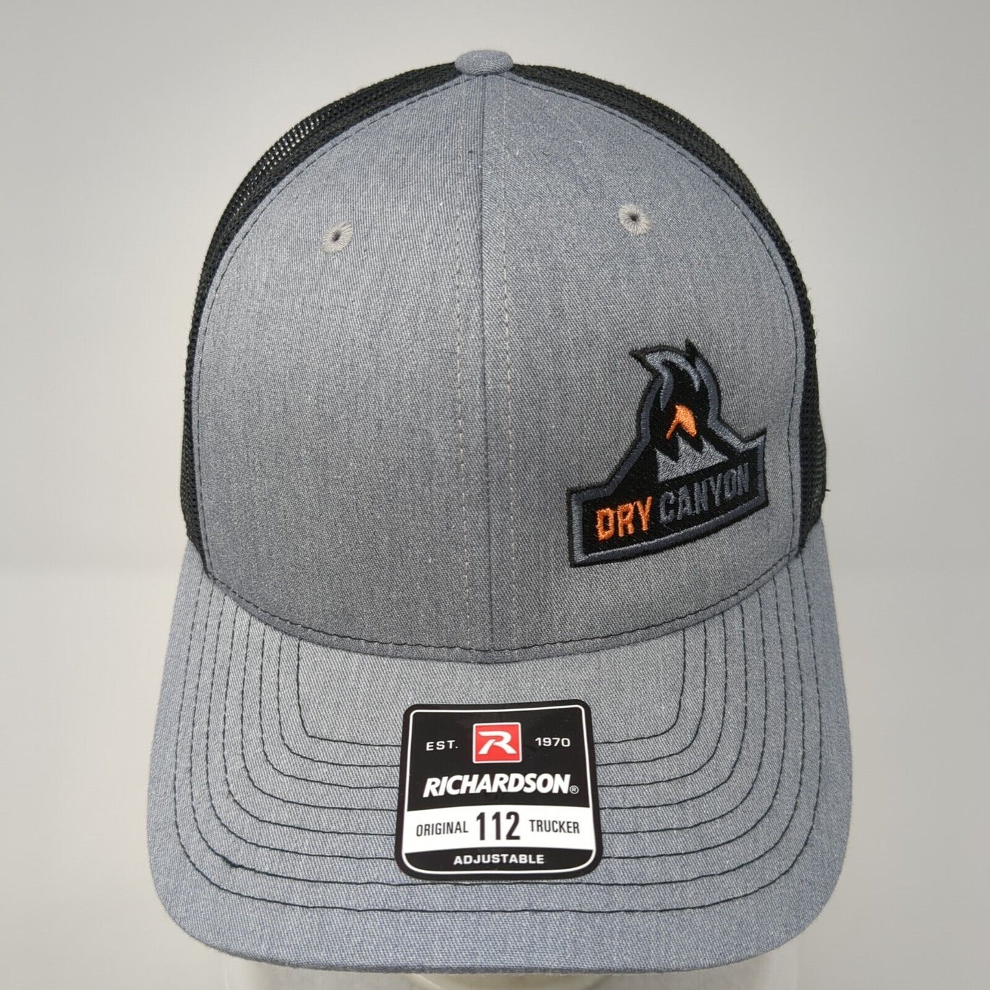 Dry Canyon Snapback Trucker Hat Gray One Size Mesh Back Adjustable