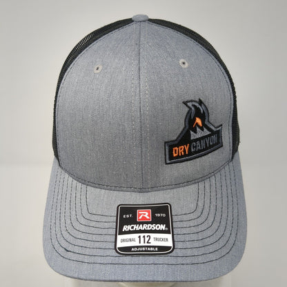 Dry Canyon Snapback Trucker Hat Gray One Size Mesh Back Adjustable