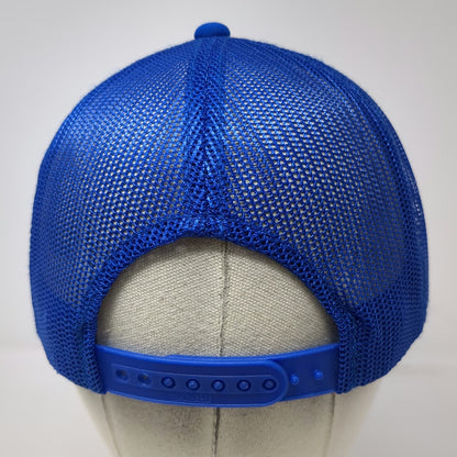 Young An Trucker Hat Blue OSFM Snapback Intermountain Natural Gas Advertising