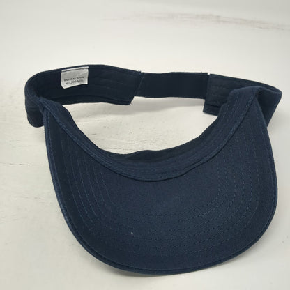 Michelob Light Beer Blue Visor One Size Embroidered Cotton Strapback Hat