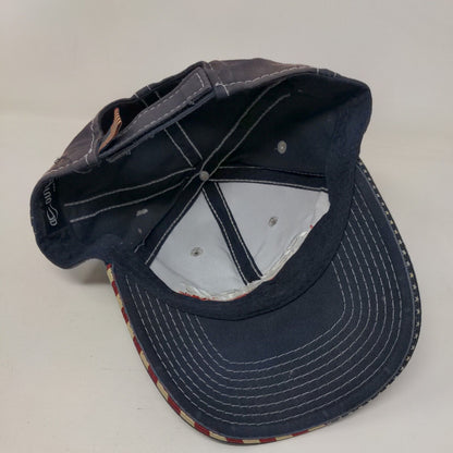Federal Tires Strapback Hat Blue Adult Embroidered 6 Panel Outdoor Cap