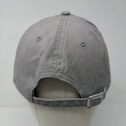 Best Dad Ever Slideback Hat Gray One Size Adjustable Embroidered Wembley Cotton