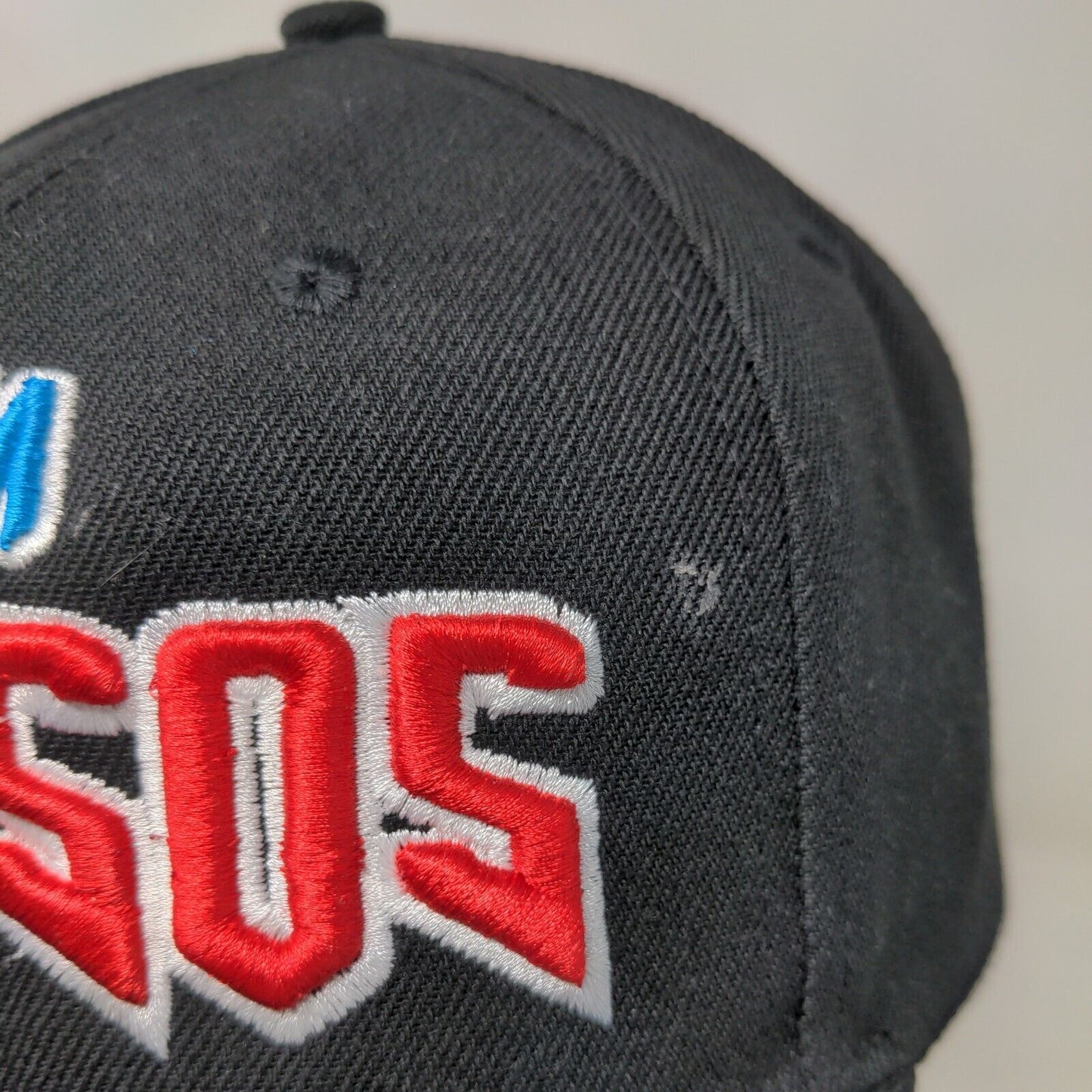 Foxin Men's Snapback Hat Black Adjustable Team Jugosos Embroidered Logo