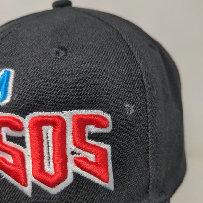 Foxin Men's Snapback Hat Black Adjustable Team Jugosos Embroidered Logo