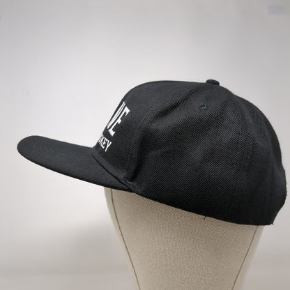 Slane Irish Whiskey Snapback Hat Black OSFM Adjustable Embroidered East West