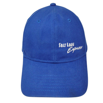 Salt Lake Express Strapback Hat Blue OSFM Adjustable Embroidered Otto Cotton