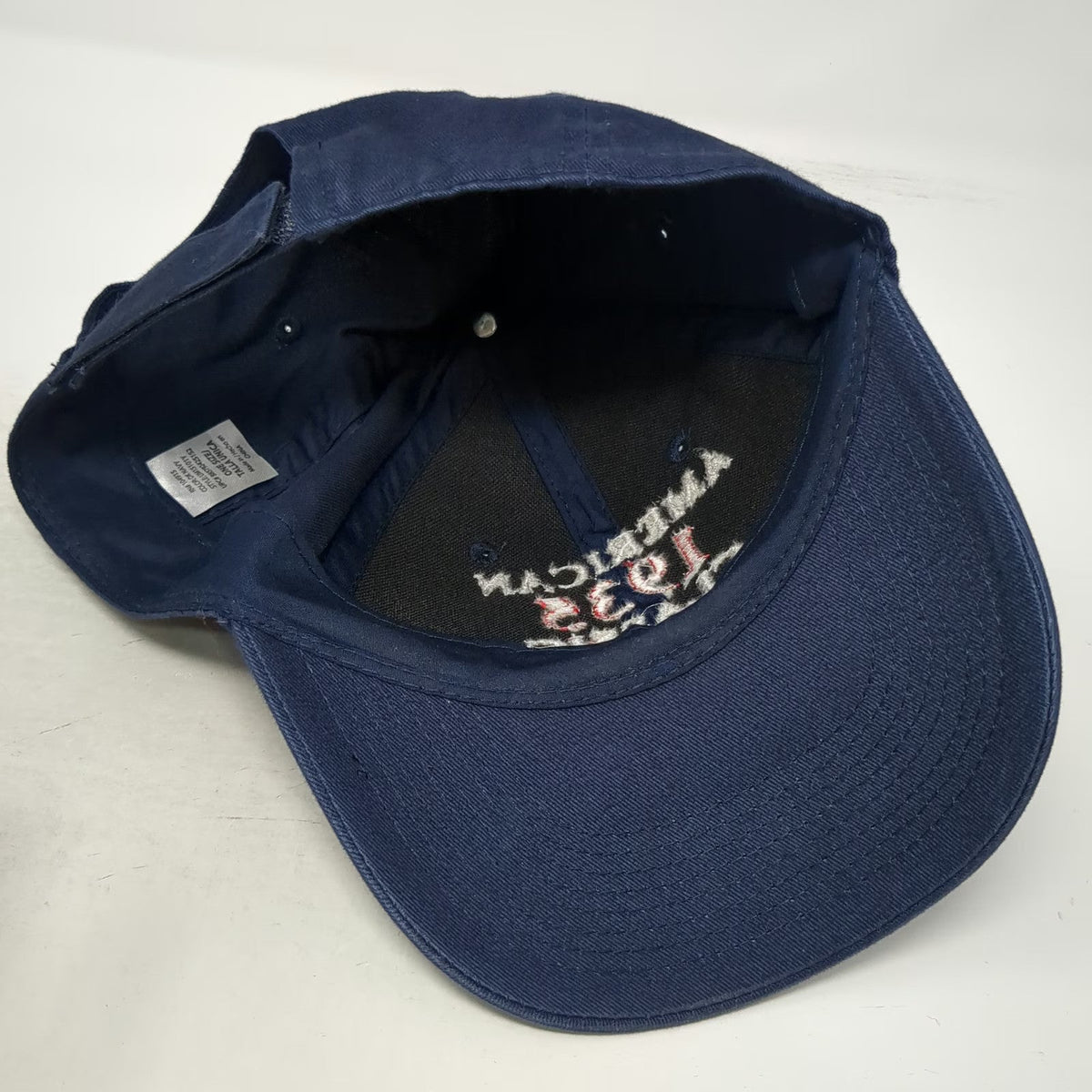 Otto Baseball Cap Blue One Size American 1935 Classic Embroidered Strapback Hat